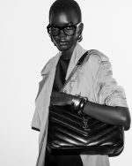 YSL LOULOU large in MATELASSÉ lambskin - Image 2